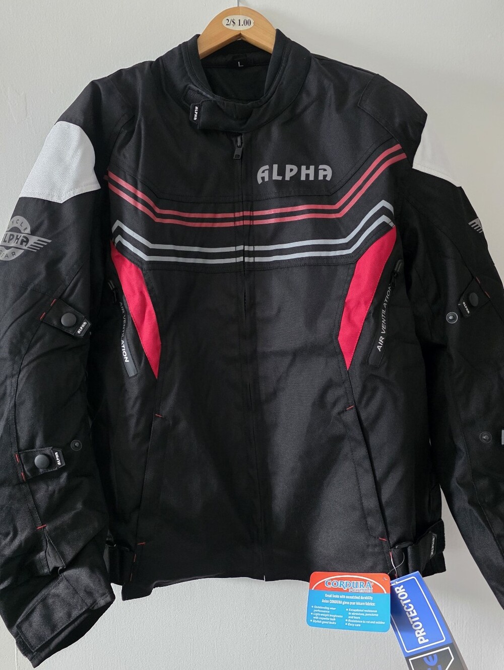ALPHA CYCLE GEAR  JACKET